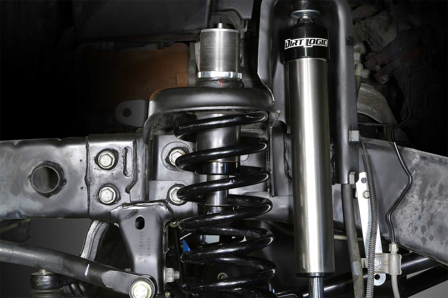 Fabtech FTS24155 - Dirt Logic 2.25 Bump Stop Kit; Front; OE Position;