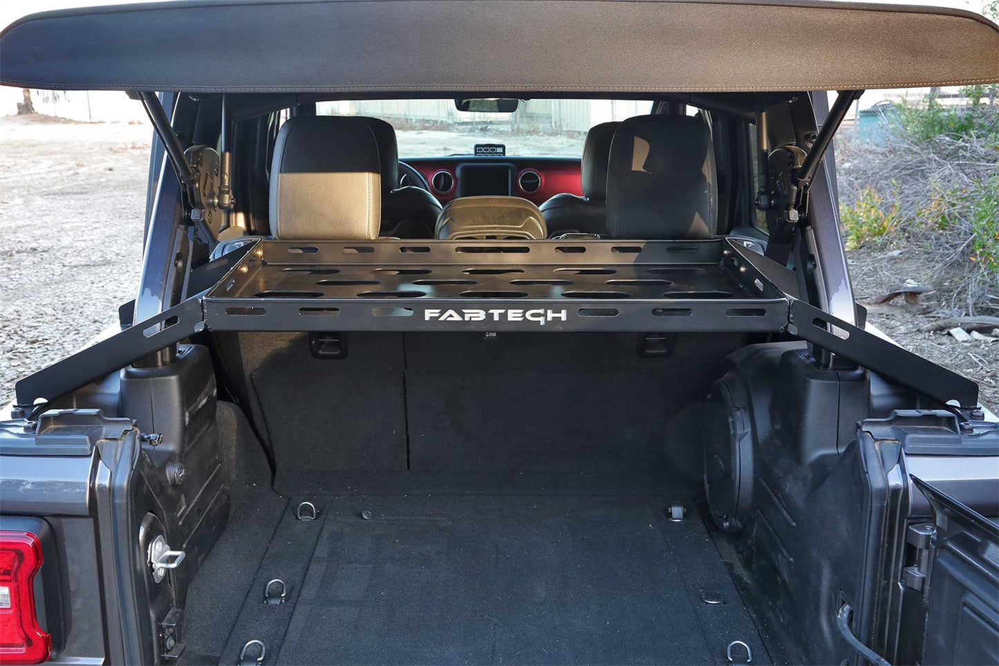 Fabtech FTS24211 - Cargo Rack; 3 Piece Construction; 150 lbs. Capacity;