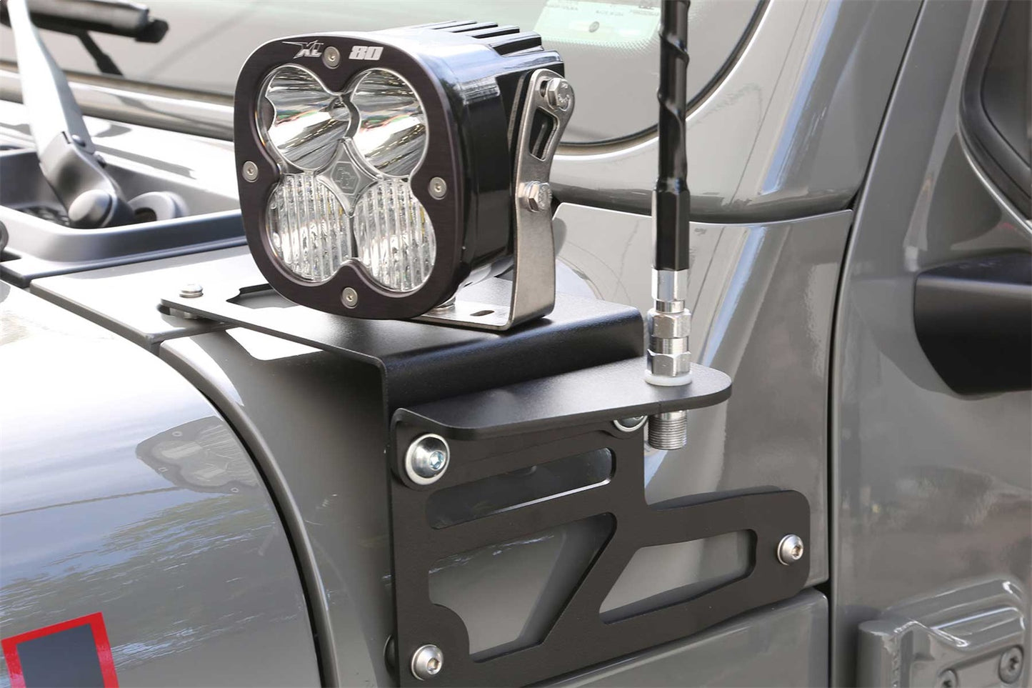 Fabtech FTS24298 - Antenna Bracket; Non-Adjustable;