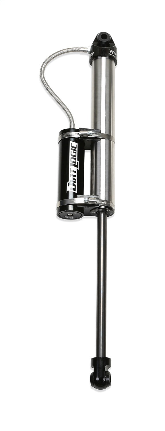 Fabtech FTS800082 - Dual Shock System; Stainless Steel; Front; Incl. Dirt Logic