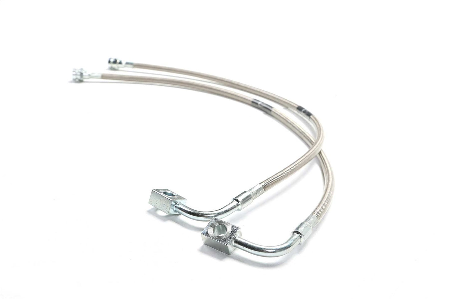 Fabtech FTS94063 - Extended Brake Line Kit; Rear; w/Return Springs;