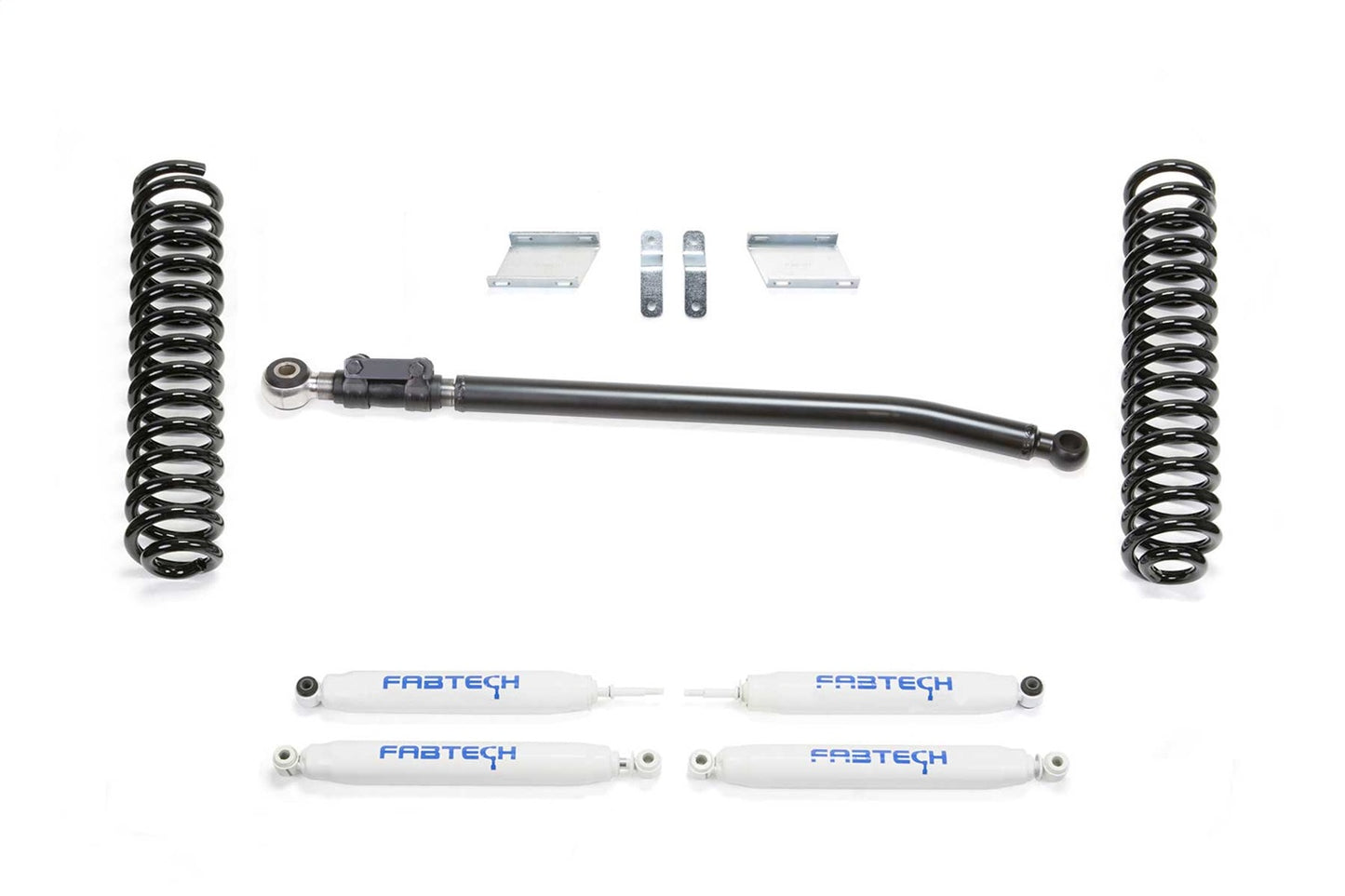 Fabtech K2376 - Basic Lift System w/Shocks; 2.5 in. Lift; w/Performance Shocks;