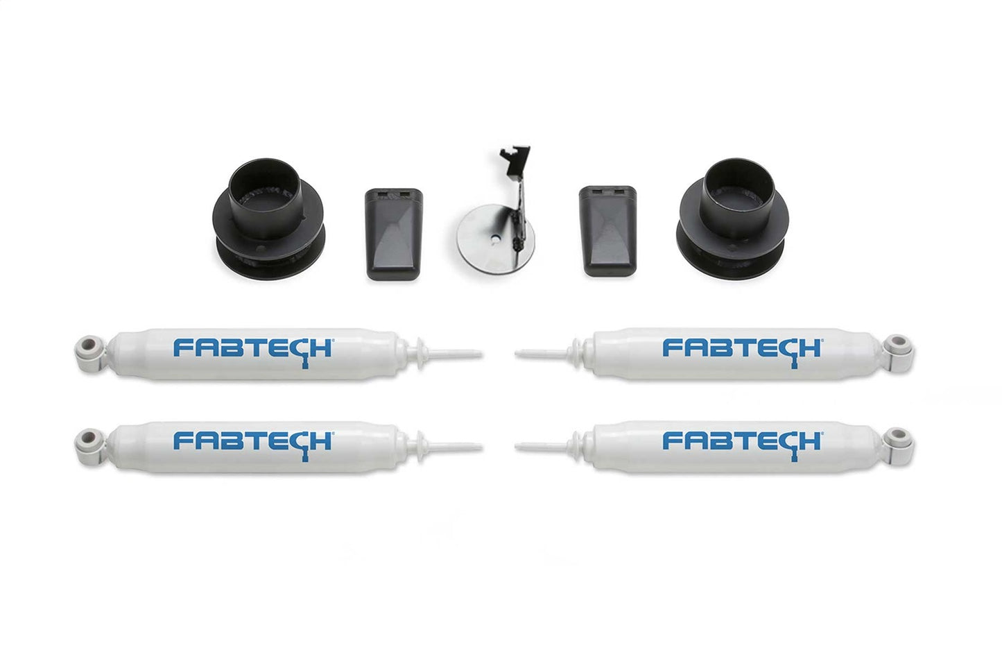 Fabtech K3191 - Coil Spacer System; Incl. 2.5 in. Coil Spacer; w/Performance Sho