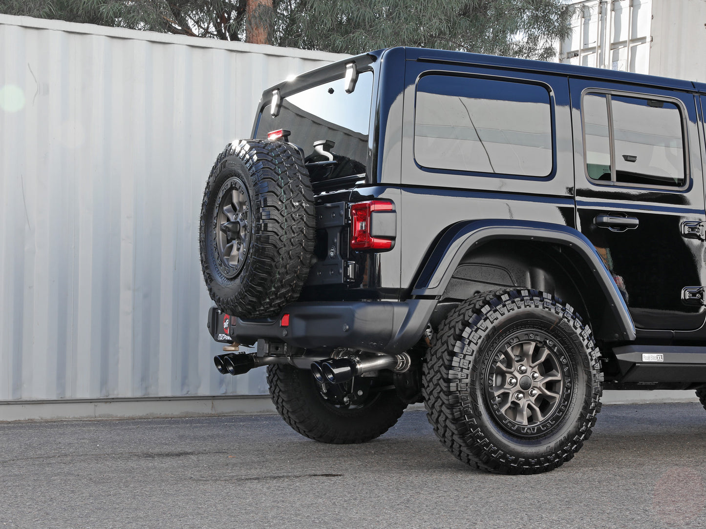 aFe Power 49-38098-B - Vulcan Series 2-1/2 IN to 3 IN Stainless Steel Cat-Back E