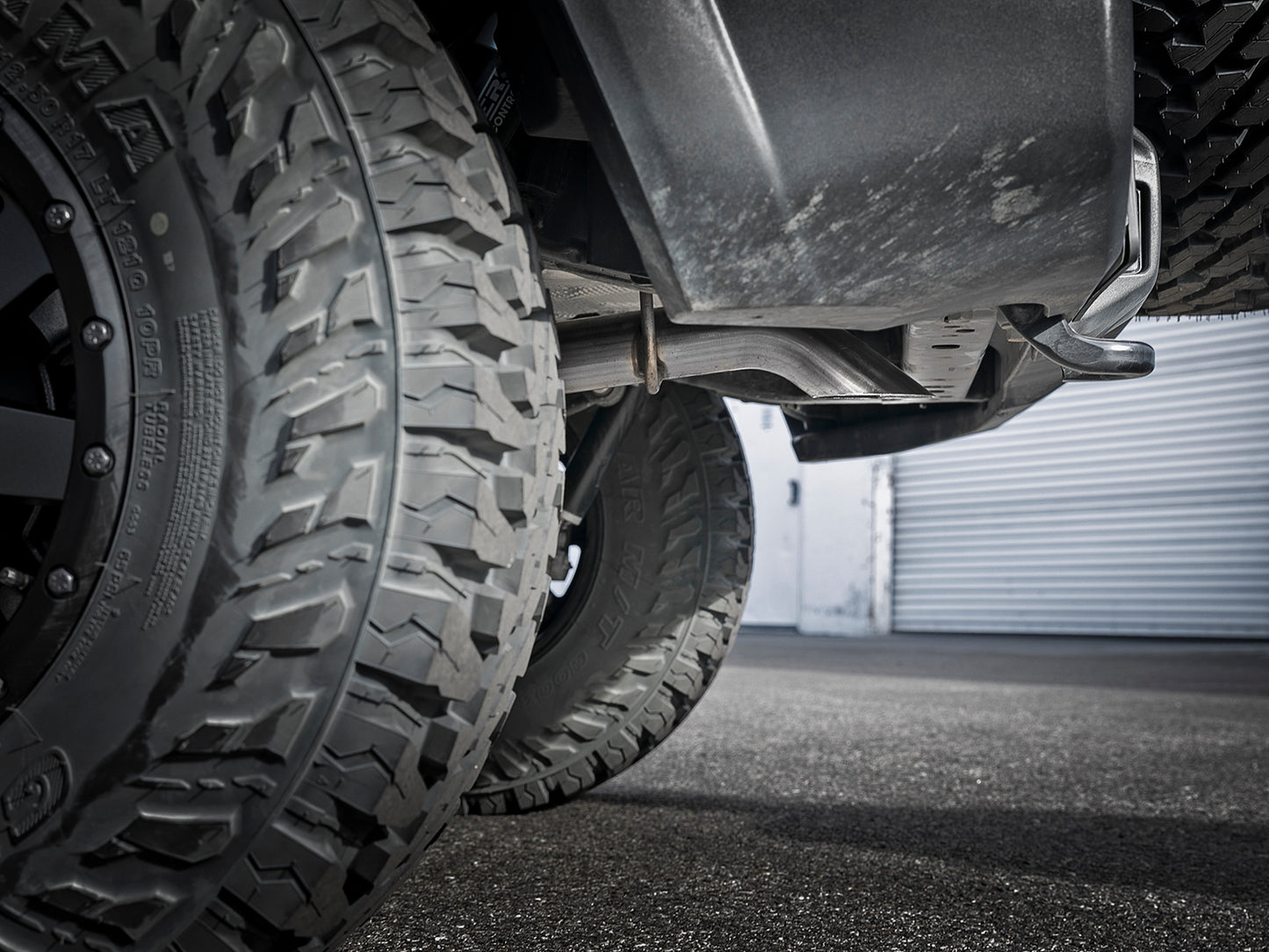 aFe Power 49-48075 - MACH Force-Xp 2-1/2 IN 409 Stainless Steel Axle-Back Hi-Tuc