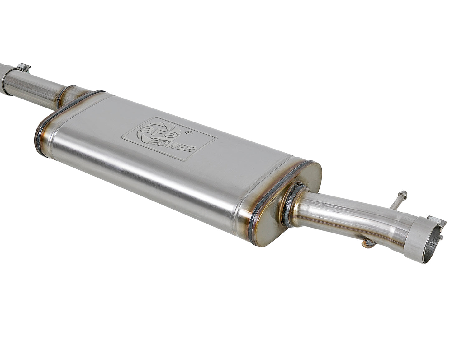 aFe Power 49-48054-B - Rebel Series 2-1/2 IN 409 Stainless Steel Cat-Back Exhaus