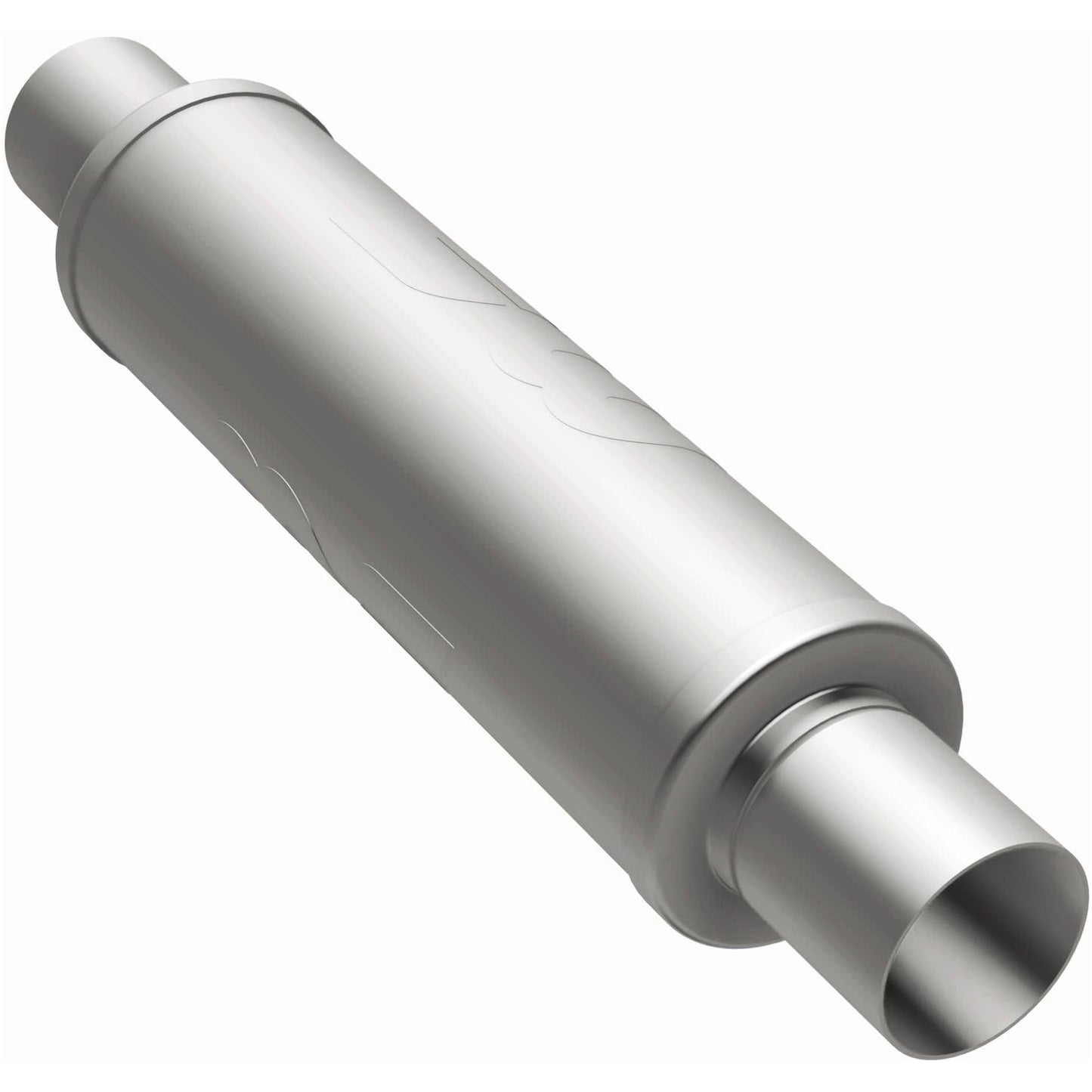 MagnaFlow 10416 - Straight-Through Performance Muffler; 2.5in. Center/Center; 4x14x4 Body