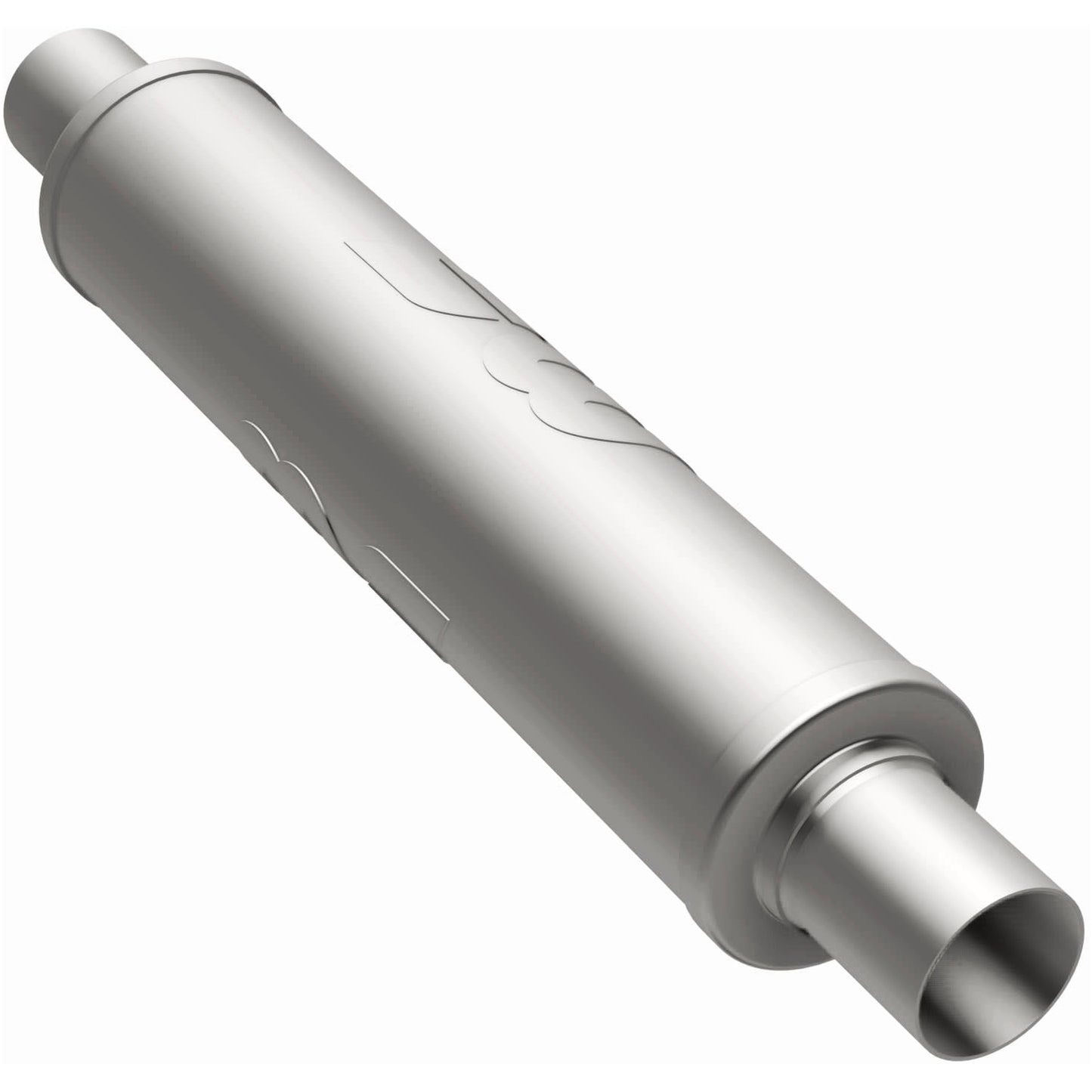 MagnaFlow 10425 - Straight-Through Performance Muffler; 2.25in. Center/Center; 4x18x4 Body