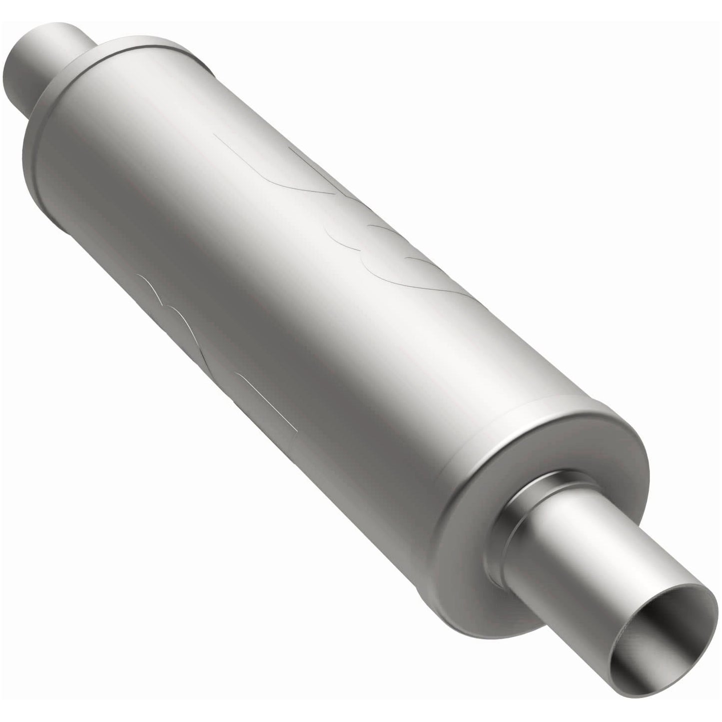 MagnaFlow 10444 - Straight-Through Performance Muffler; 2in. Center/Center; 4x14x4 Body