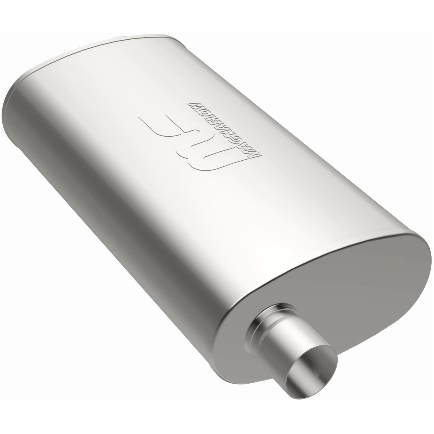 MagnaFlow 11236 - Straight-Through Performance Muffler; 2.5in. Offset/Offset; 4x14x9 Body
