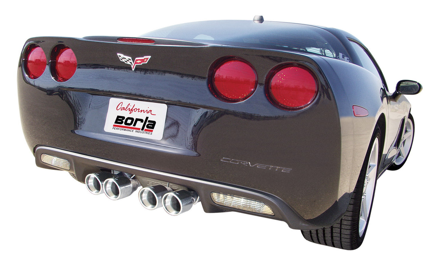 Borla 11744 - S-Type Axle-Back Exhaust System For 2005-2008 Chevrolet Corvette (