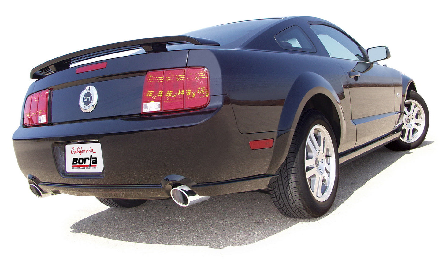 Borla 11750 - S-Type Axle-Back Exhaust System 2005-2009 Ford Mustang GT 4.6L V8/