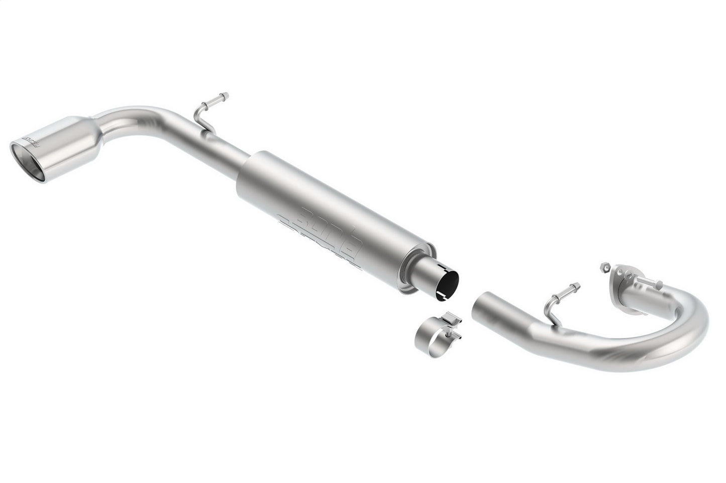 Borla 11813 - S-Type Axle-Back Exhaust System For 2011-2016 Scion TC 2.5L 4 Cyl.