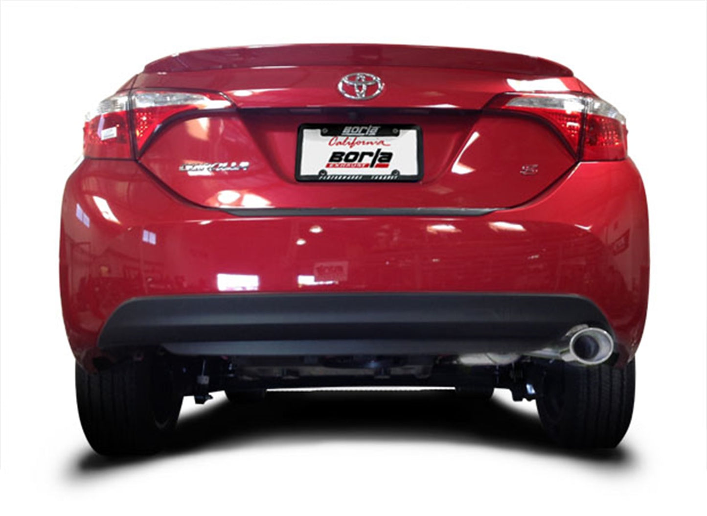 Borla 11897 - S-Type Axle-Back Exhaust System For 2014-2019 Toyota Corolla S/ SE