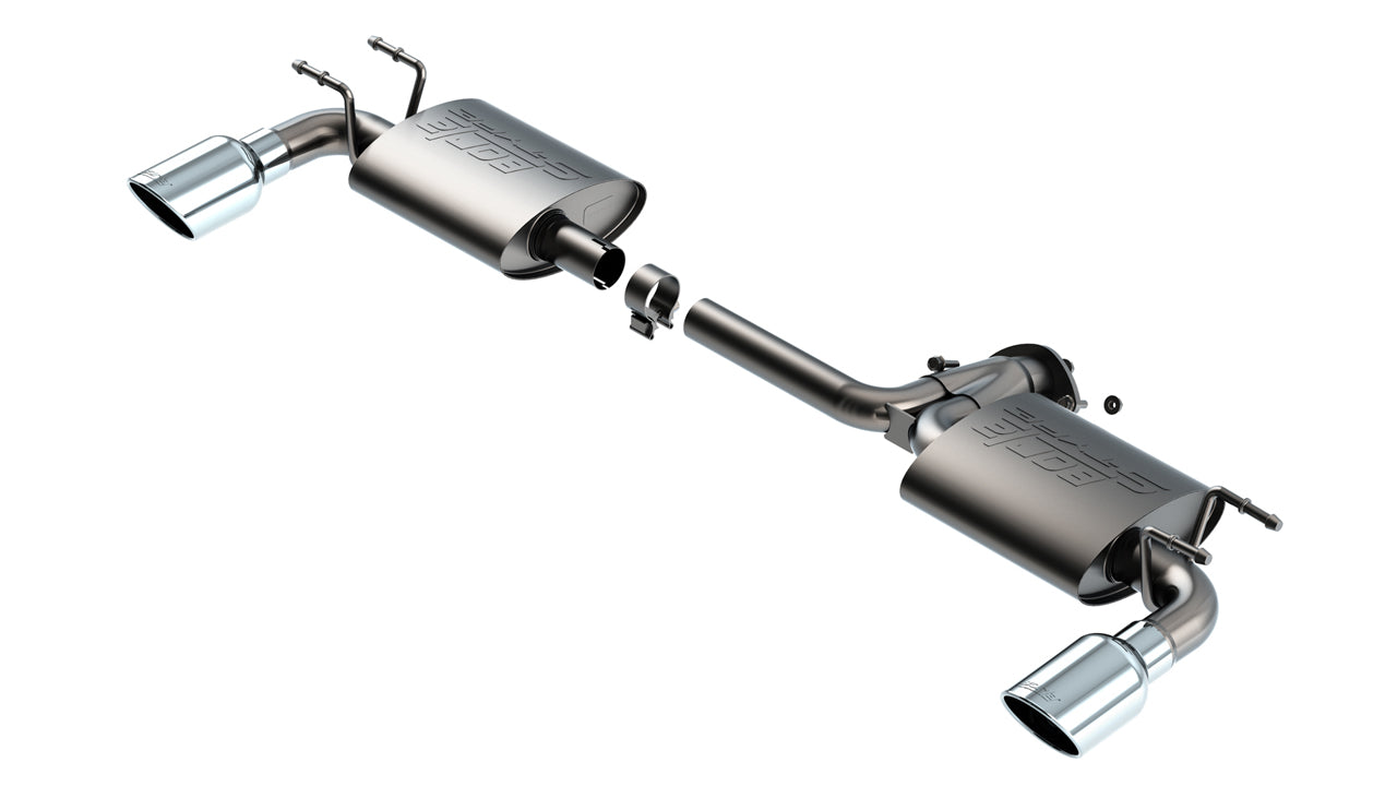 Borla 11970 - S-Type Axle-Back Exhaust System 2019-2024 Mazda 3 2.5L 4 Cyl. Natu