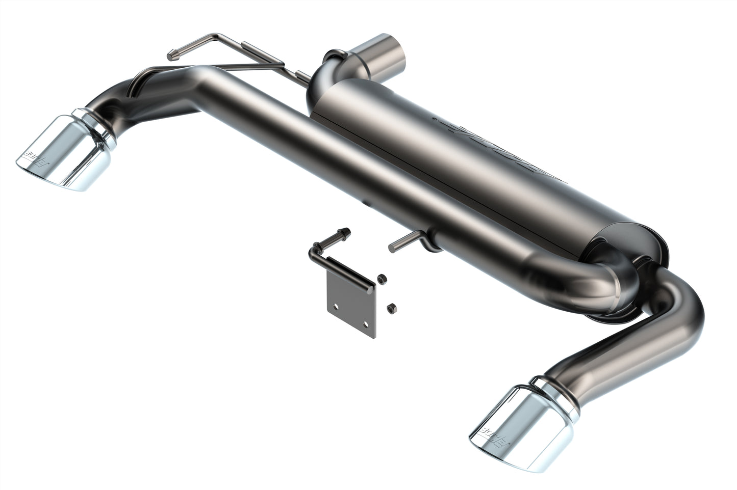 Borla 11975 - ATAK® Axle-Back Exhaust System 2021-2025 Ford Bronco 2.3L 4 Cyl/Au