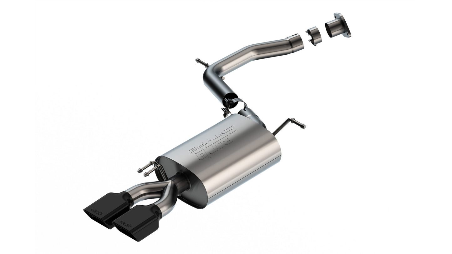 Borla 11979BC - S-Type Axle-Back Exhaust System 2023-2025 Hyundai Palisade/ 2020