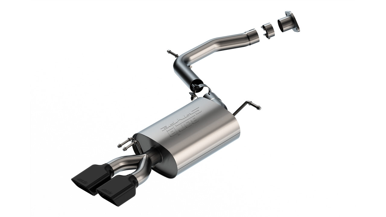 Borla 11979BC - S-Type Axle-Back Exhaust System 2023-2025 Hyundai Palisade/ 2020