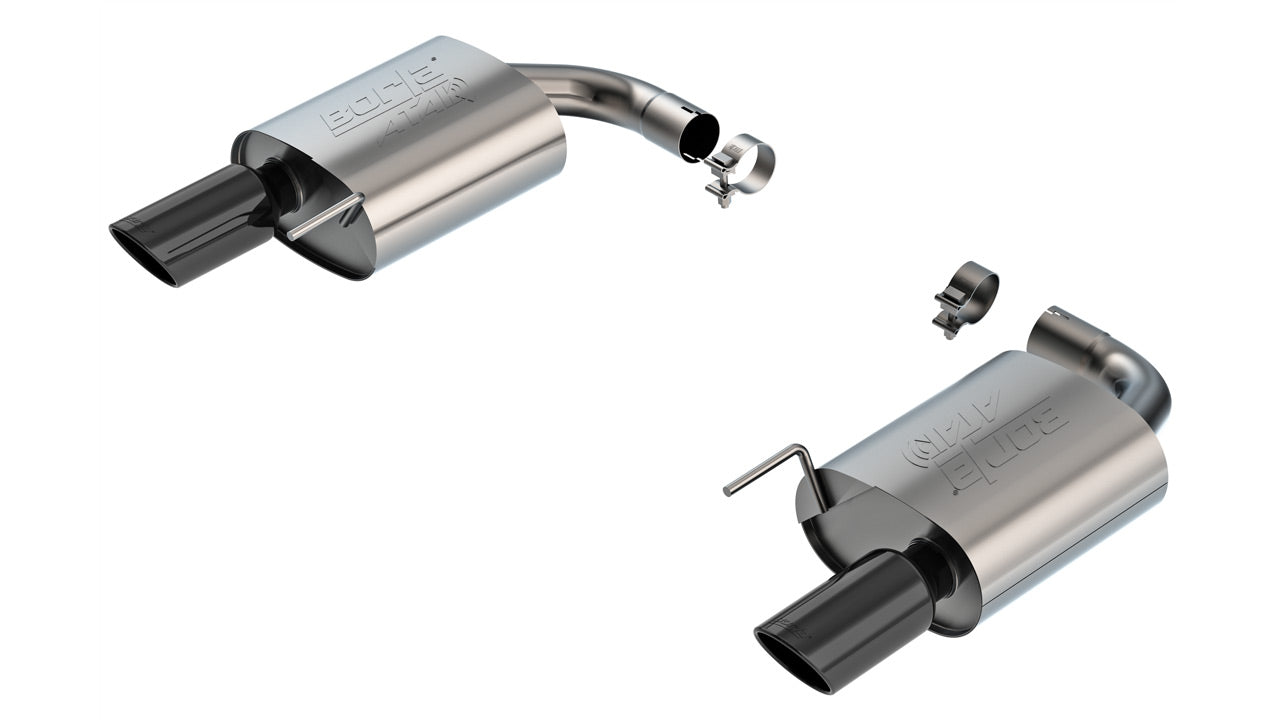 Borla 11984BC - ATAK® Axle-Back Exhaust System 2024-2025 Ford Mustang GT 5.0L V8