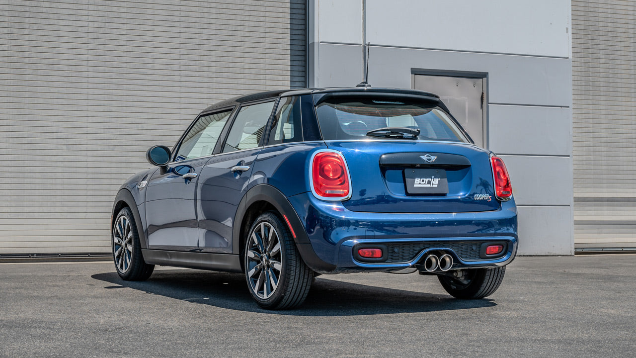 Borla 11987 - S-Type Axle-Back Exhaust System 2014-2024 Mini Cooper S F55 2.0L 4
