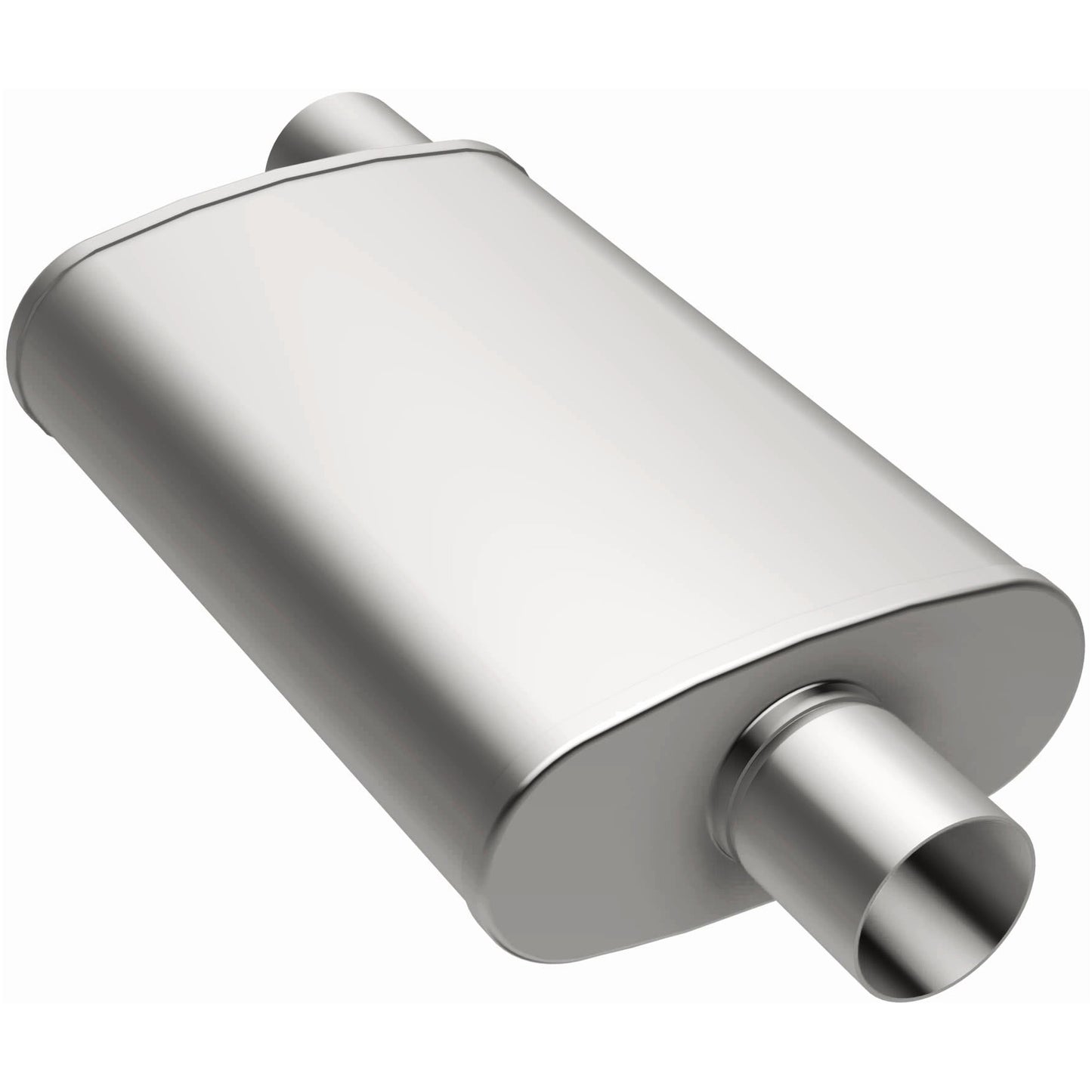 MagnaFlow 12226 - Straight-Through Performance Muffler; 2.5in. Offset/Center; 5x14x8 Body