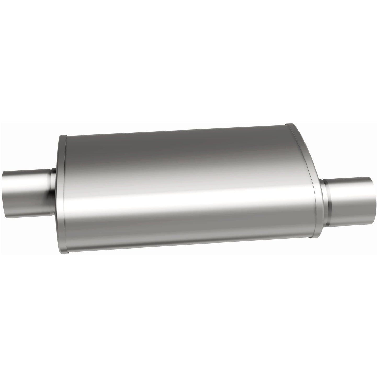 MagnaFlow 12226 - Straight-Through Performance Muffler; 2.5in. Offset/Center; 5x14x8 Body
