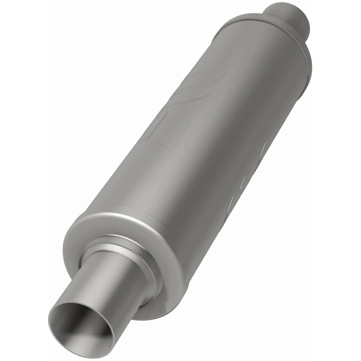 MagnaFlow 12774 - Straight-Through Performance Muffler; 5in. Center/Center; 7x24x7 Body