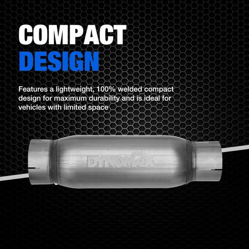 Dynomax 24217 Race Series Bullet MUFFLER