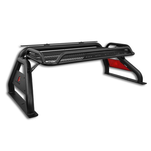 Black Horse Offroad RB-BA1B Tubular Powder Coated Steel Truck Bed Bar