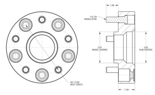 Spidertrax WHS010  WHEEL SPACER