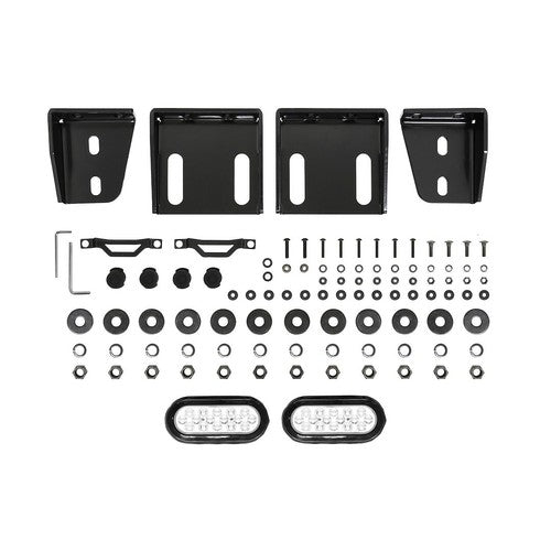 Westin Automotive 58-341185 Black Textured Powder Coated Steel Bumper