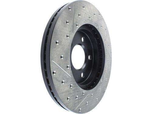 Stop Tech/ Power Slot 127.61072L SportStop  Drilled And Slotted BRAKE ROTORS