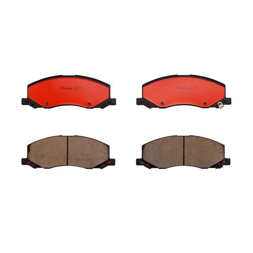 Brembo Front Ceramic Brake Pads Fits  2010 2011 Saab 9-5 Brakes 4 Piece P59058N