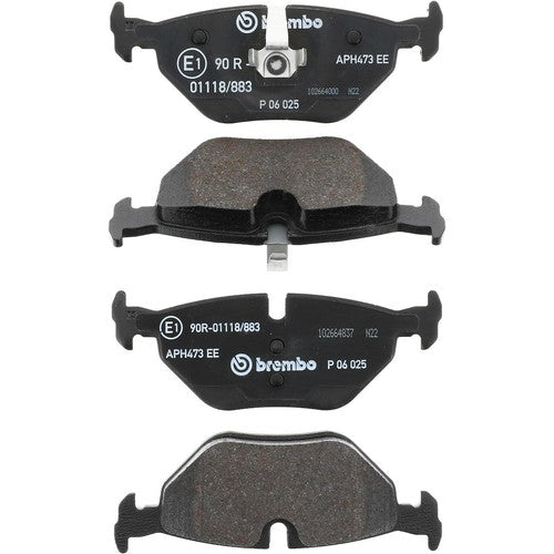Brembo Rear Low-Metallic Brake Pads Fits  BMW 325i 2001-2005 Brake Pads P06025