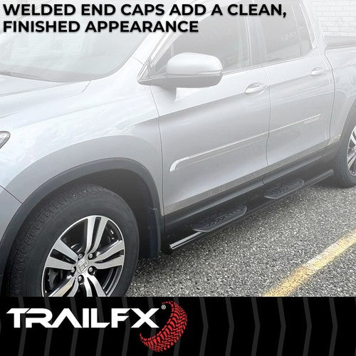 TrailFX A1525B TFX 4" Oval Tube Side Steps NERF BAR OVAL 4"