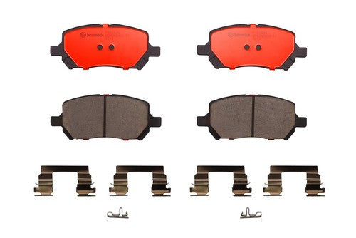 Brembo Front Ceramic Brake Pads Fits 2005-2010 Chevrolet Cobalt 4 Piece P10043N