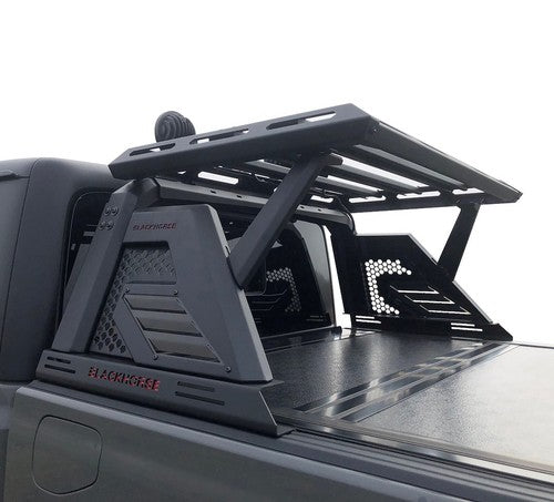 Black Horse Offroad AR2-07BA3-PLFB  Truck Bed Bar