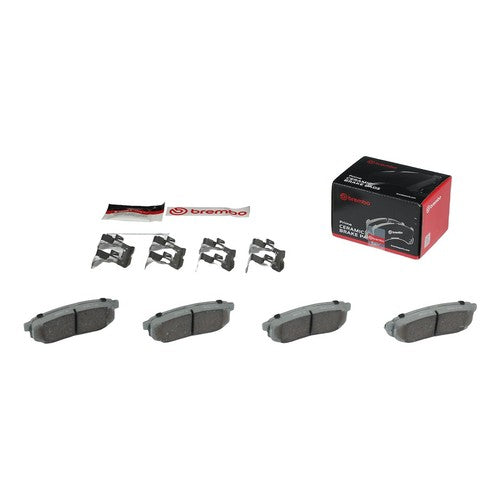 Brembo Rear Ceramic Brake Pads Fits 2013?2016 Scion FR-S 4 Pc Brakes P78018N