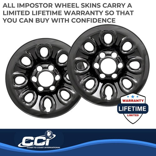 Coast To Coast IWCIMP64GBLK IMPOSTOR  WHEEL COVER