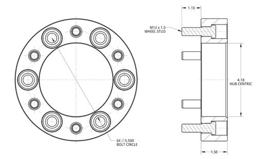 Spidertrax WHS005  WHEEL SPACER