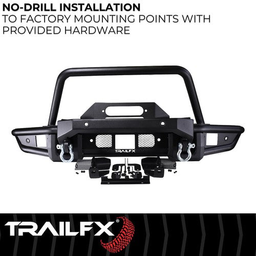 TrailFX BR002T TrailFX Bronco Products BUMPER TRUCK FRONT