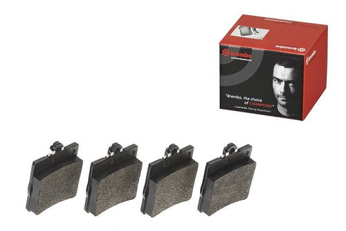 Brembo Rear Low Metallic Brake Pads Fits 2004-2008 Chrysler Crossfire 4Pc P50025