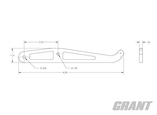 Grant Products 250  EMERGENCY BRAKE HANDLE