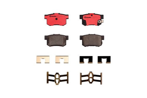 Brembo Rear Ceramic Brake Pads Fits 2007-2012 Acura RDX 4 Pc Brakes P28039N