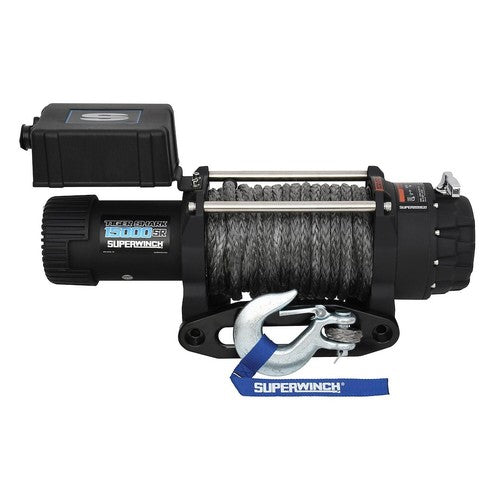 Superwinch 1515001  Winch 15000 Lb  78 Foot Synthetic Rope Handheld Remote