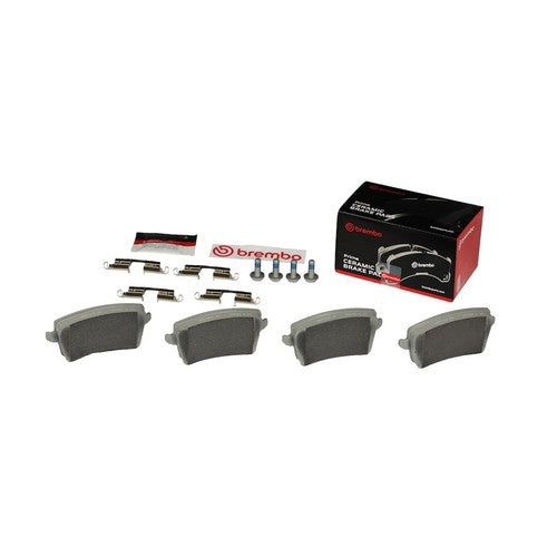 Brembo Rear Ceramic Brake Pads Fits  2009-2016 Audi A4 4 Piece Brakes  P85099N