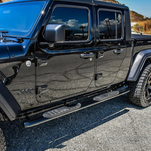 Westin Automotive 21-24165 Steel Oval Black Textured Powder Coated Nerf Bar