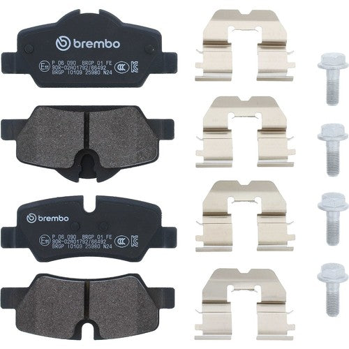 Brembo Rear Low-Metallic Brake Pads Fits 2014-2023 Mini Cooper Brake Pads P06090