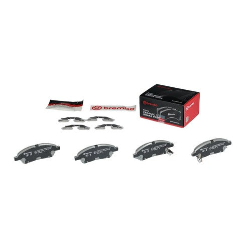 Brembo Front Ceramic Brake Pads Fits 2012-2019 Nissan Versa 4 Pc Brakes P56070N