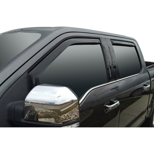 Westin Automotive 72-37407 Wade Wind Deflectors - In-Channel RAINGUARDS